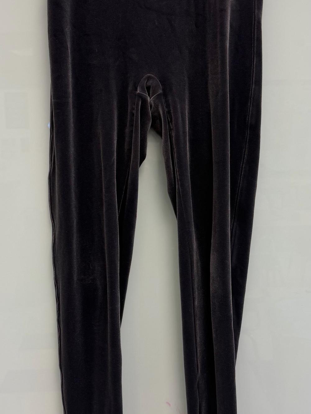 Spanx Black Velvet Leggings